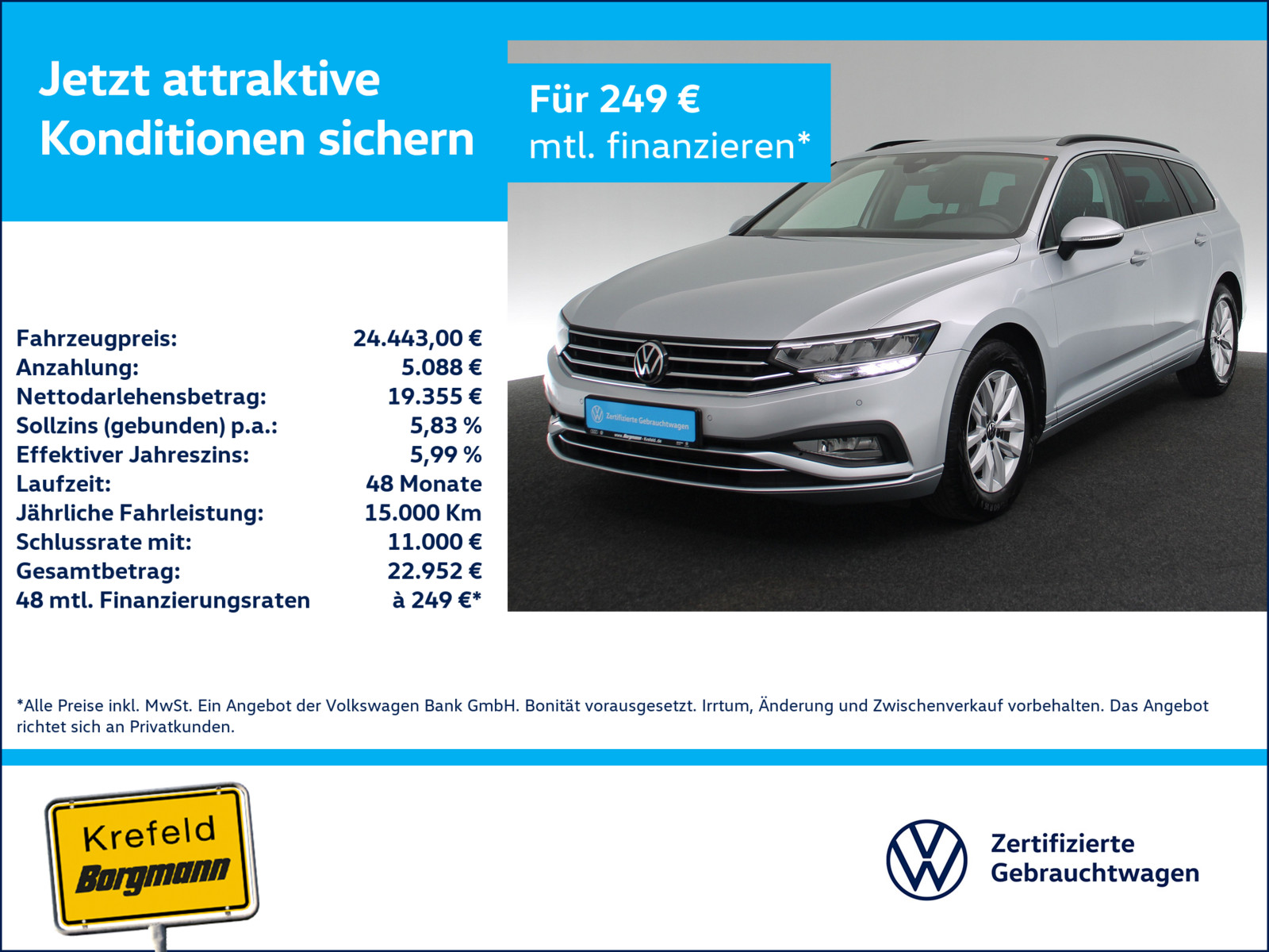 VW Passat Variant 2.0 TDI Business