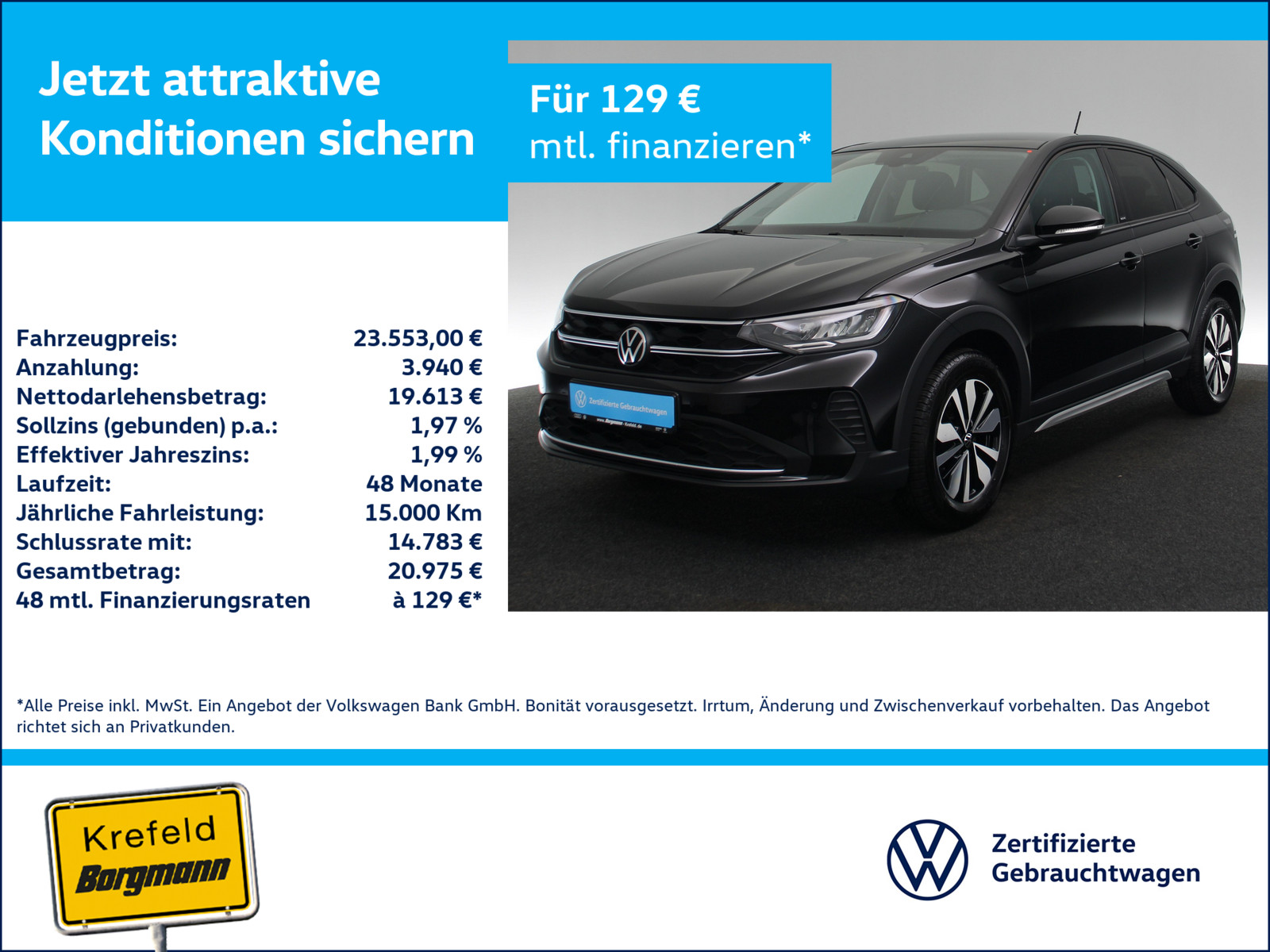VW Taigo 1.0 TSI Move