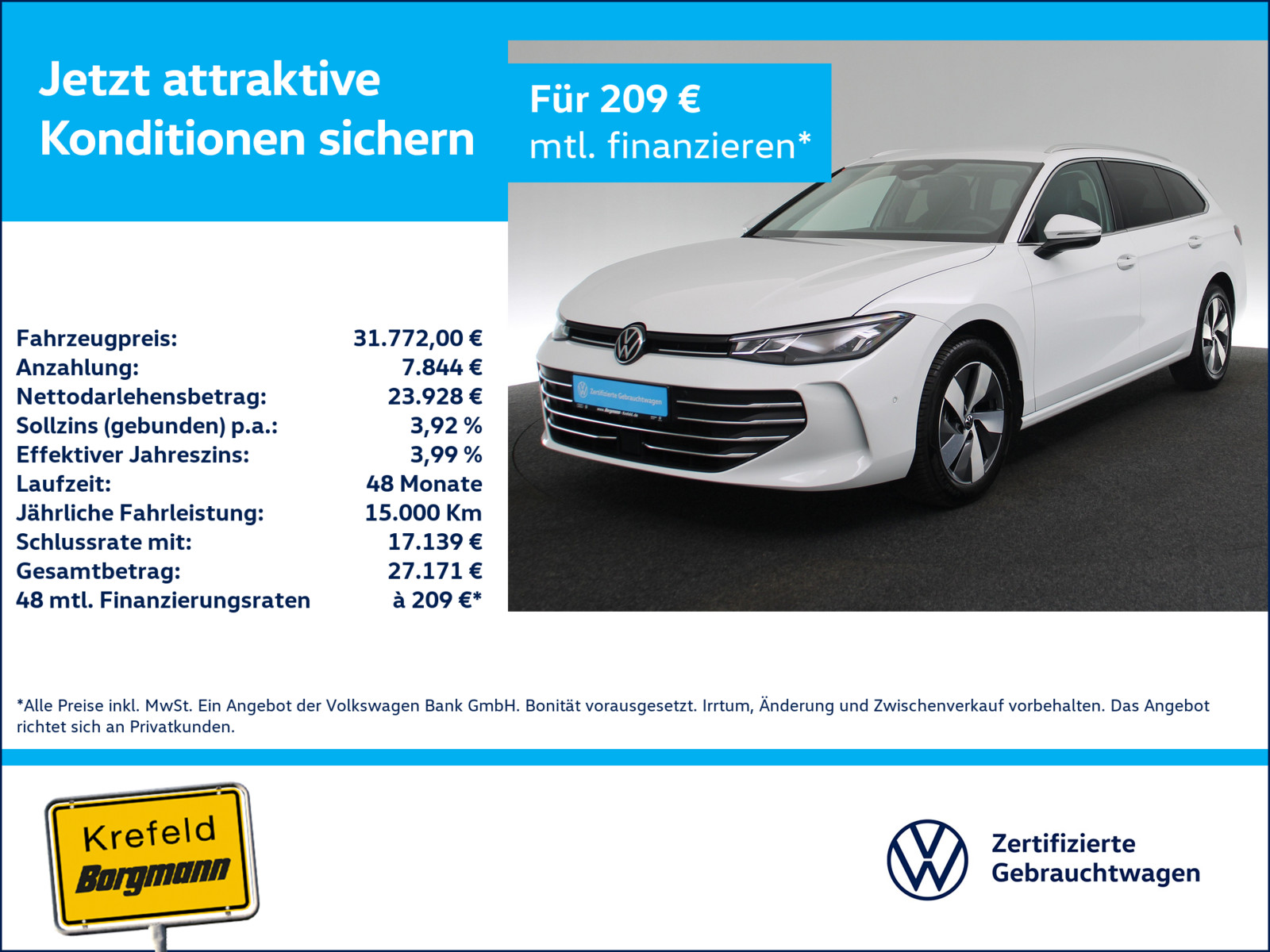 VW Passat 1.5 eTSI Business