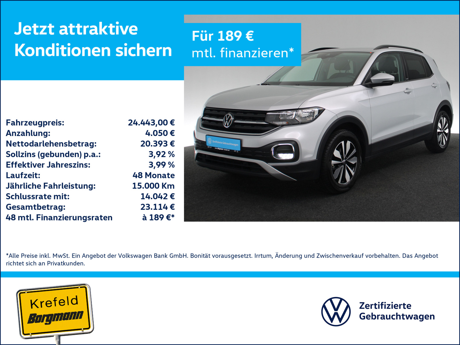 VW T-Cross 1.0 TSI Move