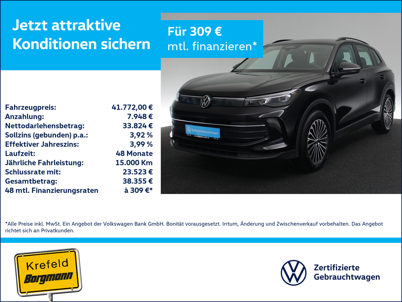 VW Tiguan 1.5 eTSI Life