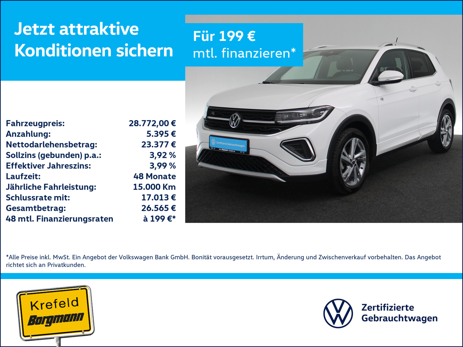 VW T-Cross 1.5 TSI R-Line