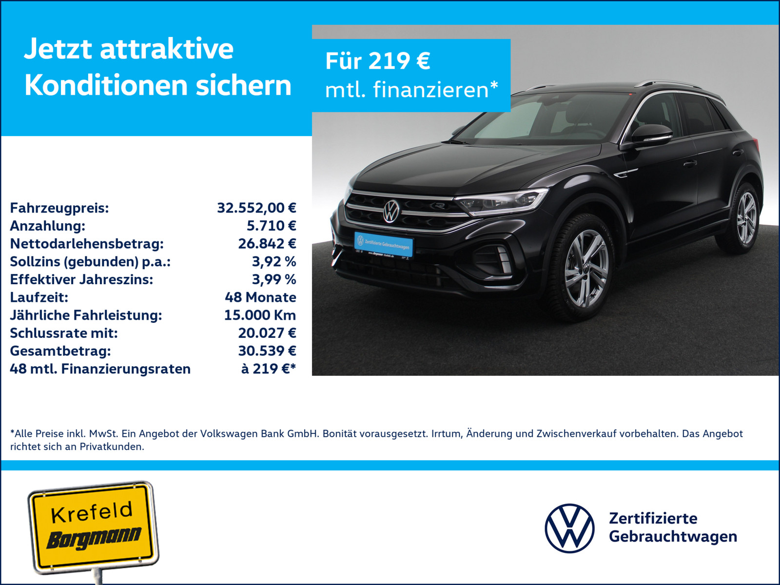 VW T-Roc 2.0 TDI R-Line