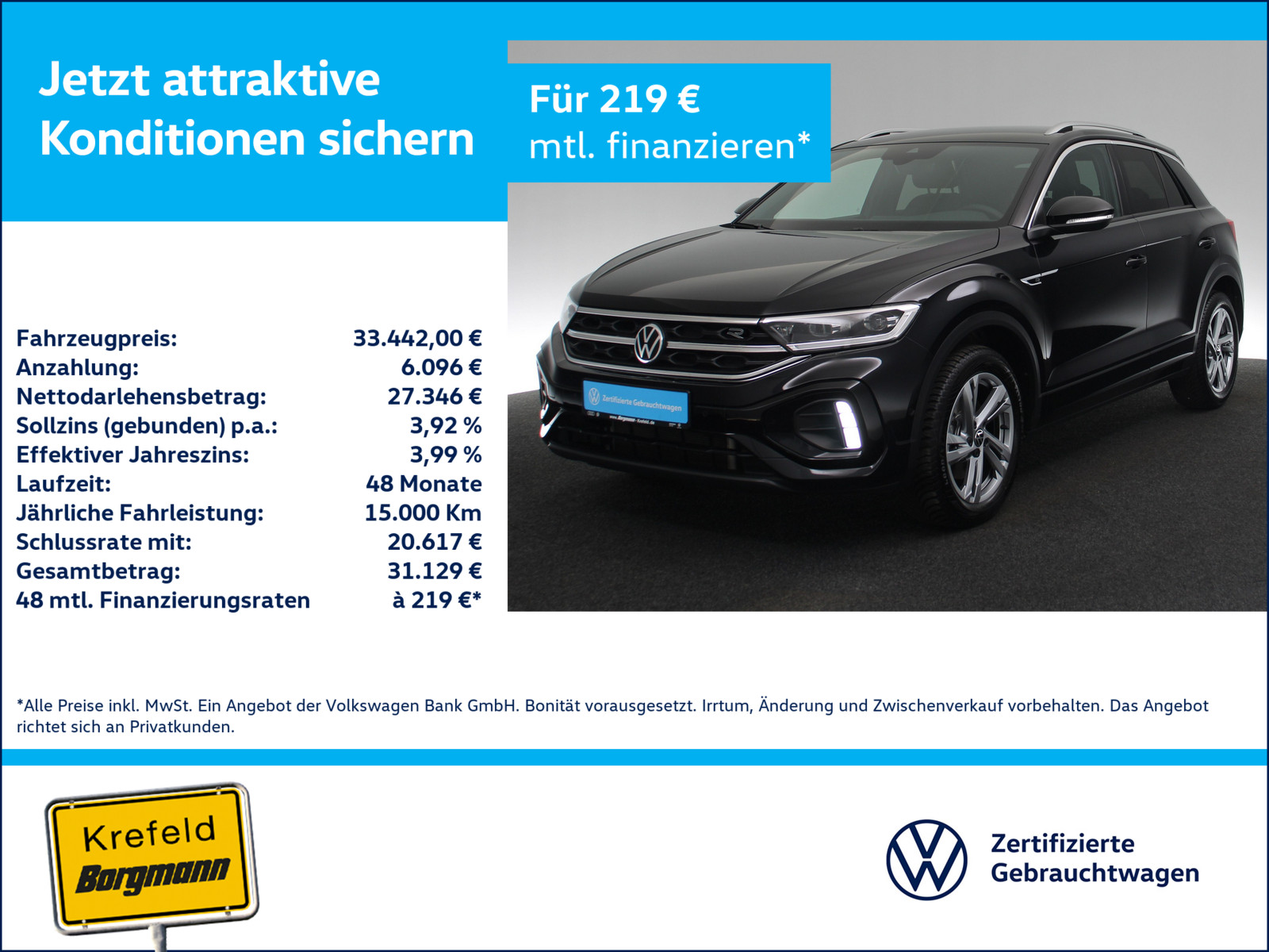 VW T-Roc 2.0 TDI R-Line