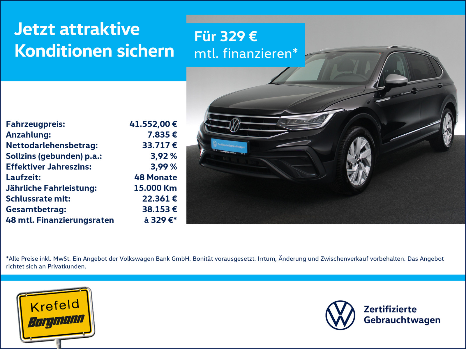 VW Tiguan Allspace 2.0 TDI Life