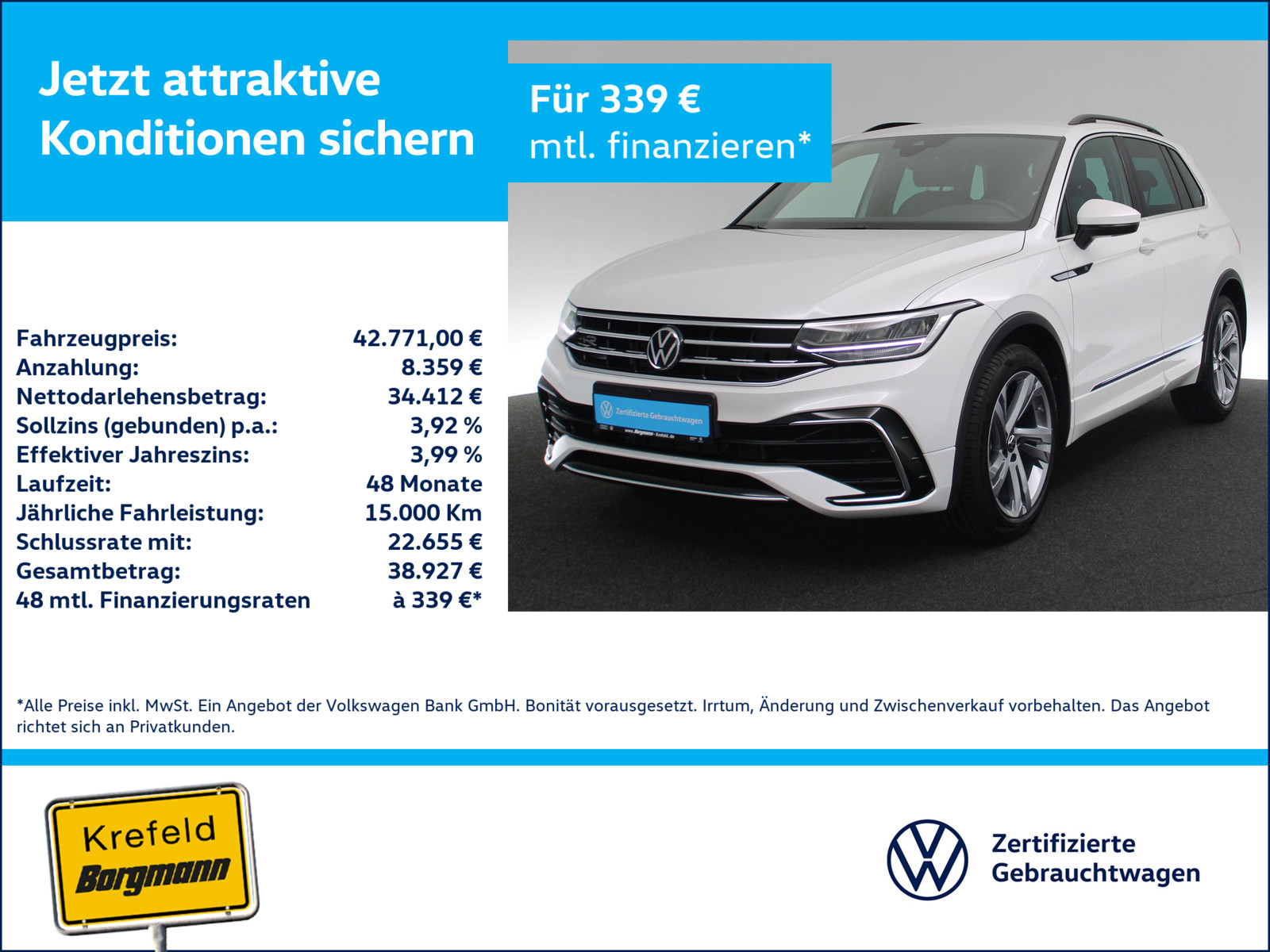 VW Tiguan 2.0 TDI R-Line
