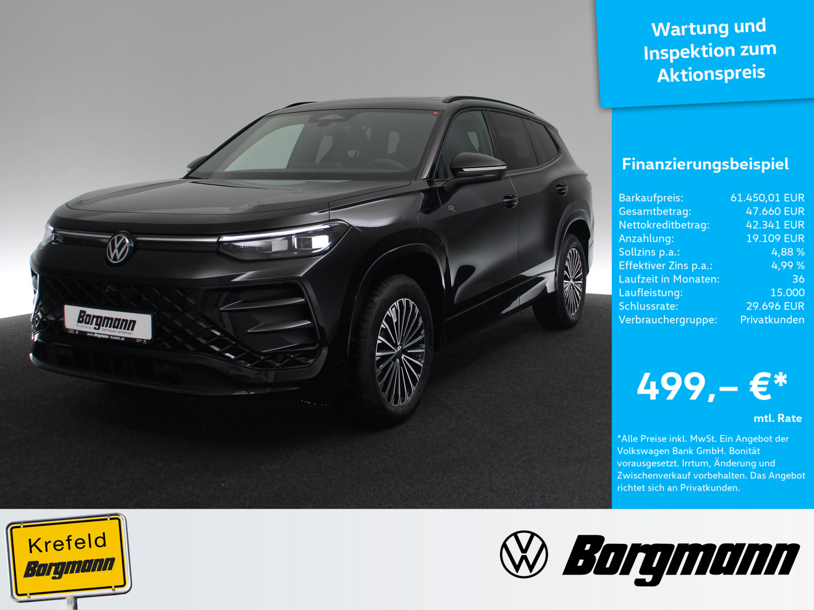VW Tayron R-Line 1,5 l eHybrid DSG