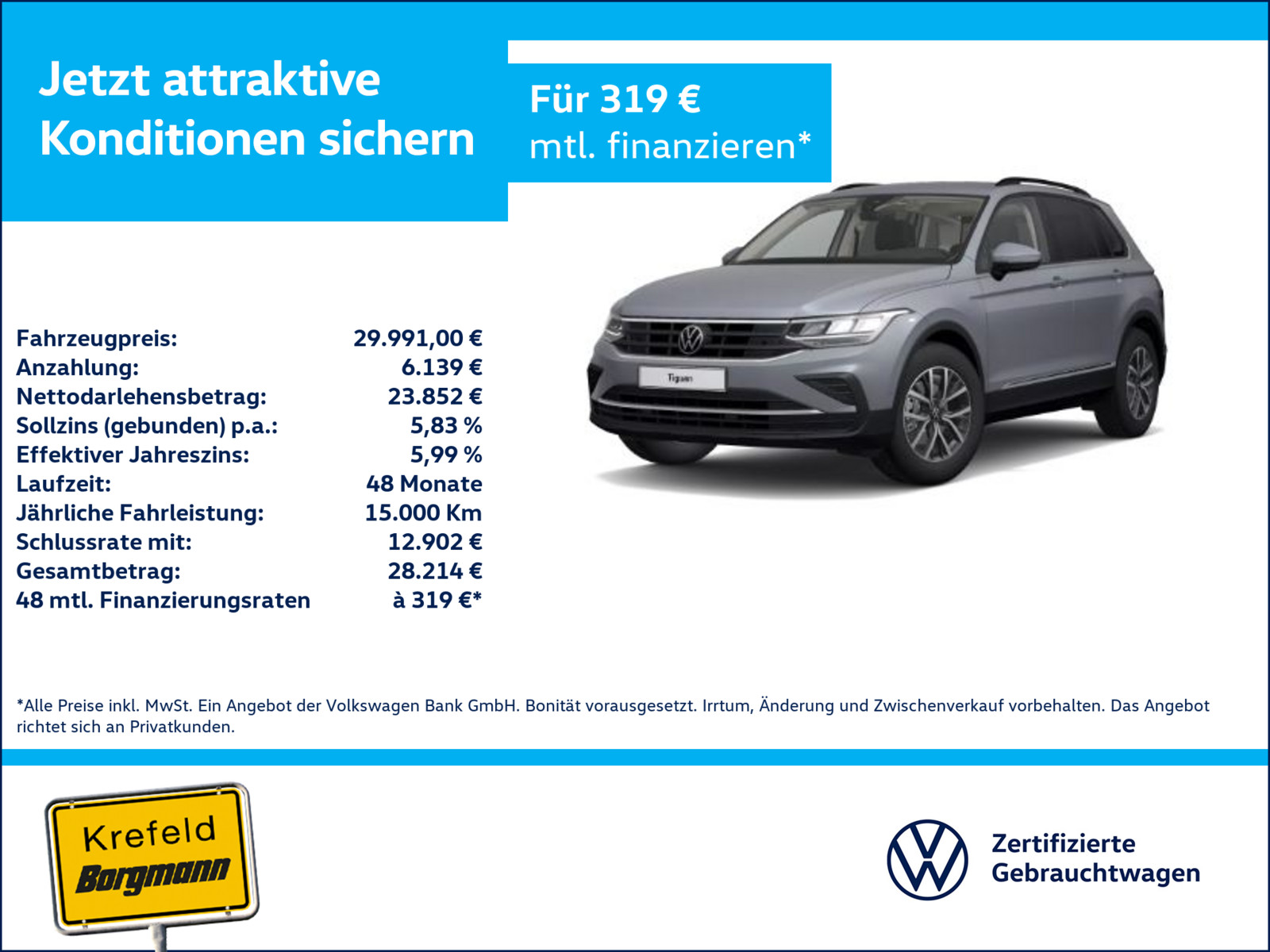 VW Tiguan 2.0 TDI Life