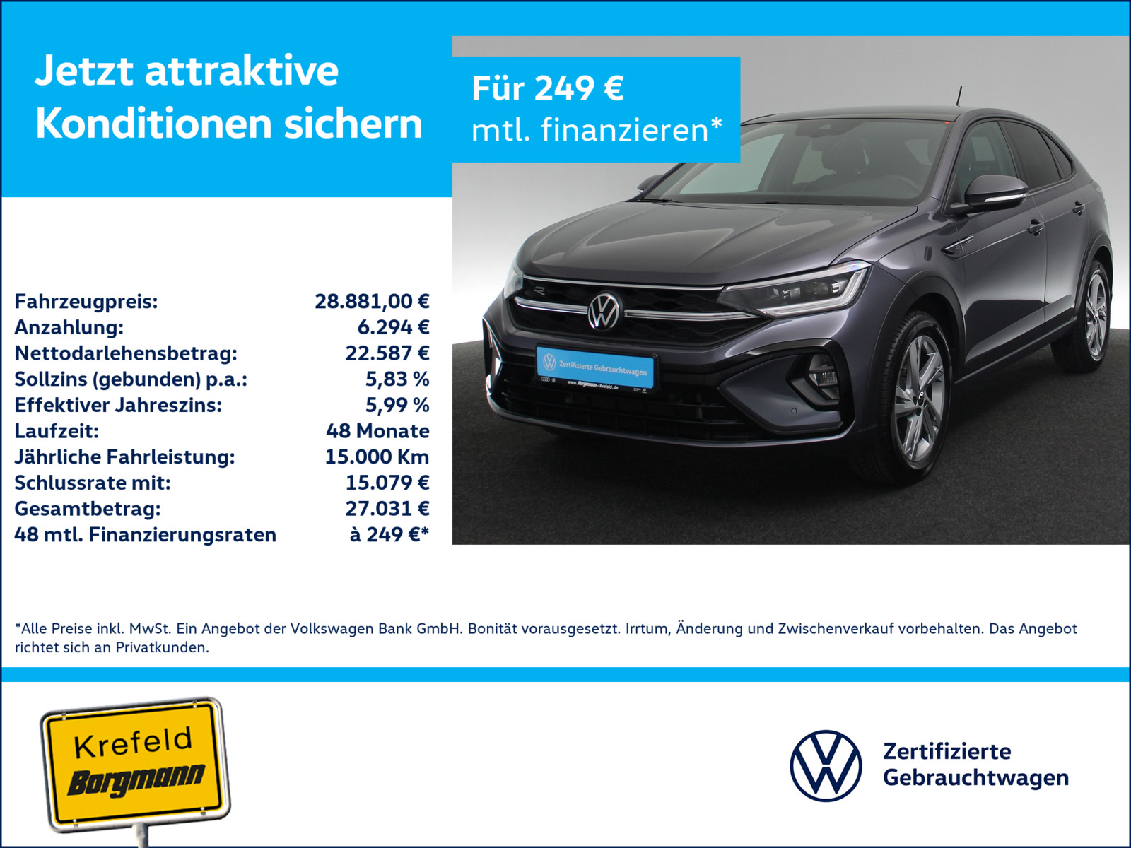 VW Taigo 1.5 TSI R-Line