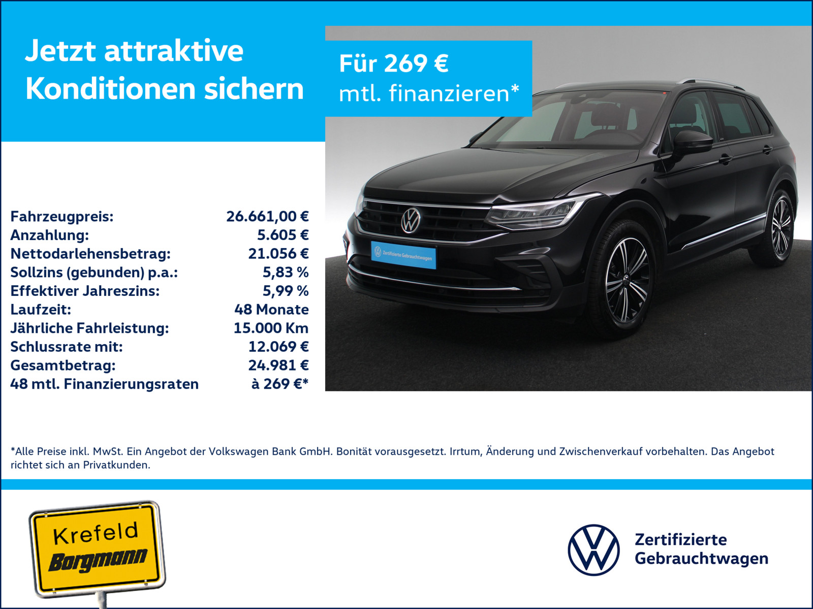 VW Tiguan 2.0 TDI Active