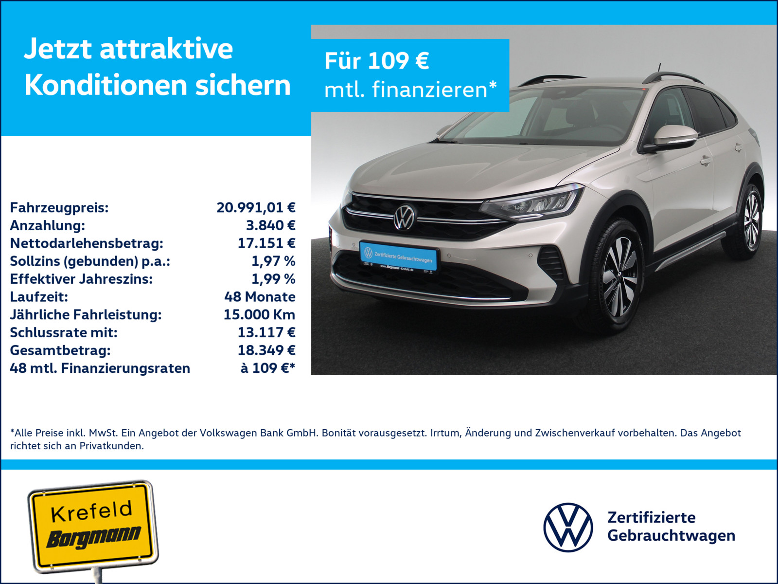 VW Taigo 1.0 TSI Move