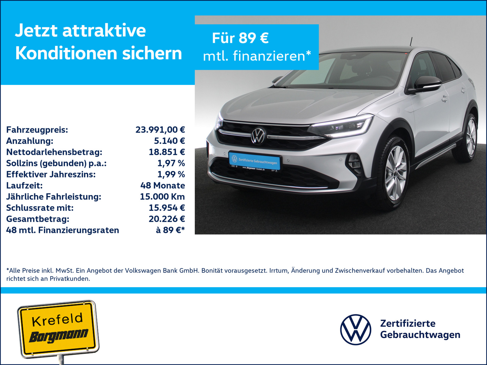VW Taigo 1.0 TSI Move