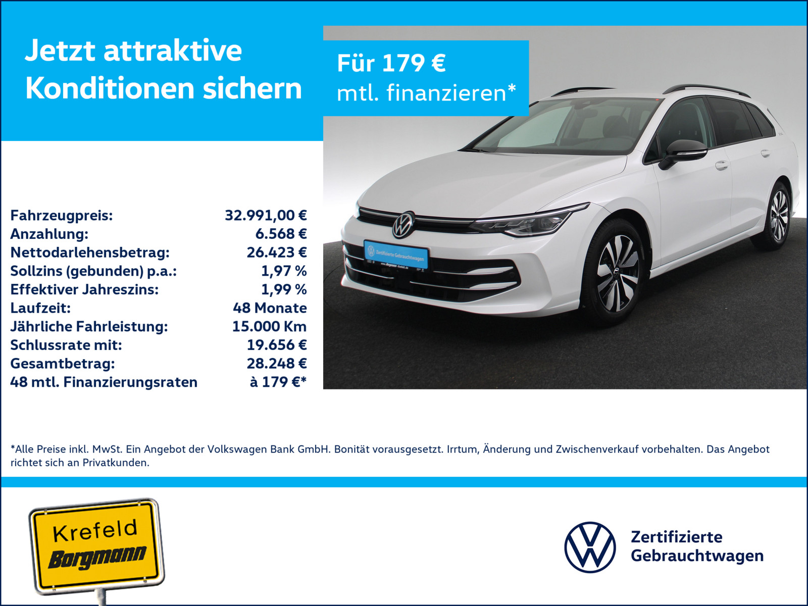 VW Golf VIII 2.0 TDI Goal