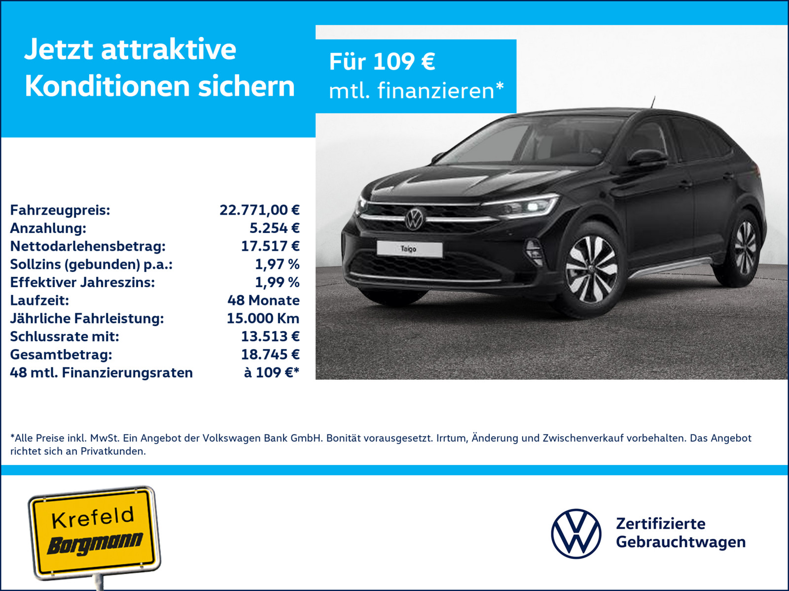 VW Taigo 1.0 TSI Move