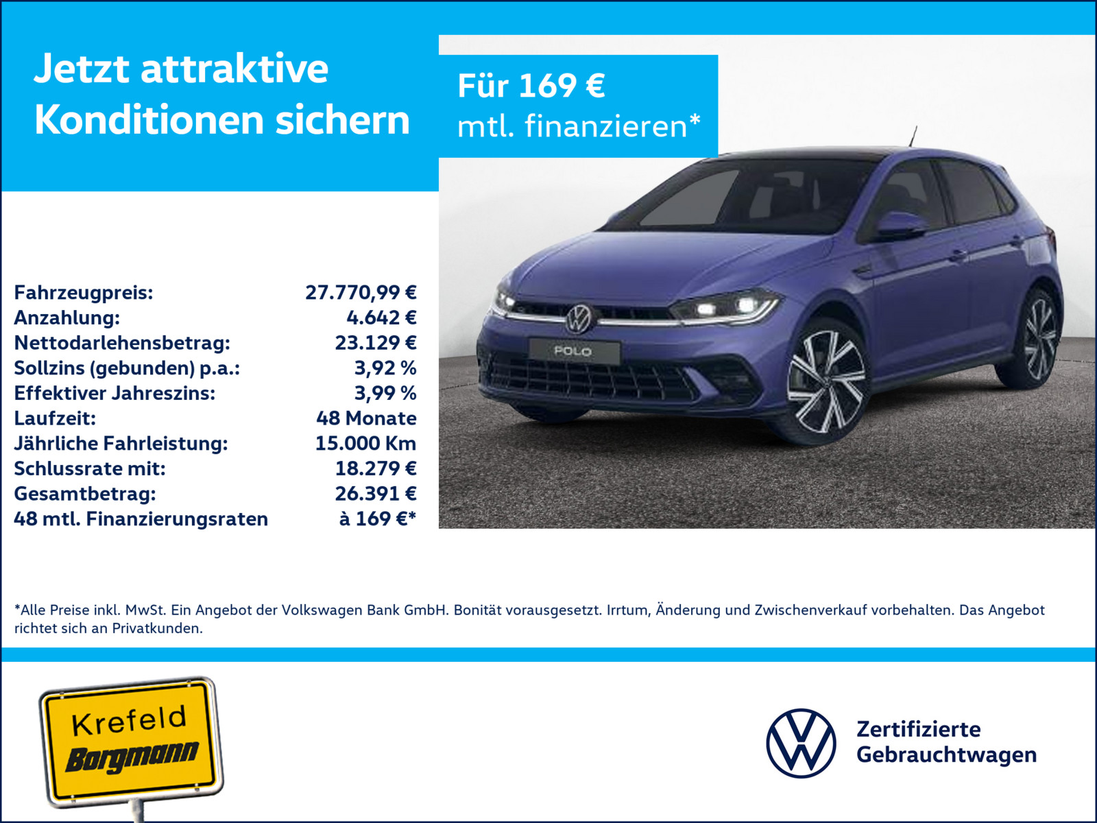 VW Polo 1.0 TSI R-Line