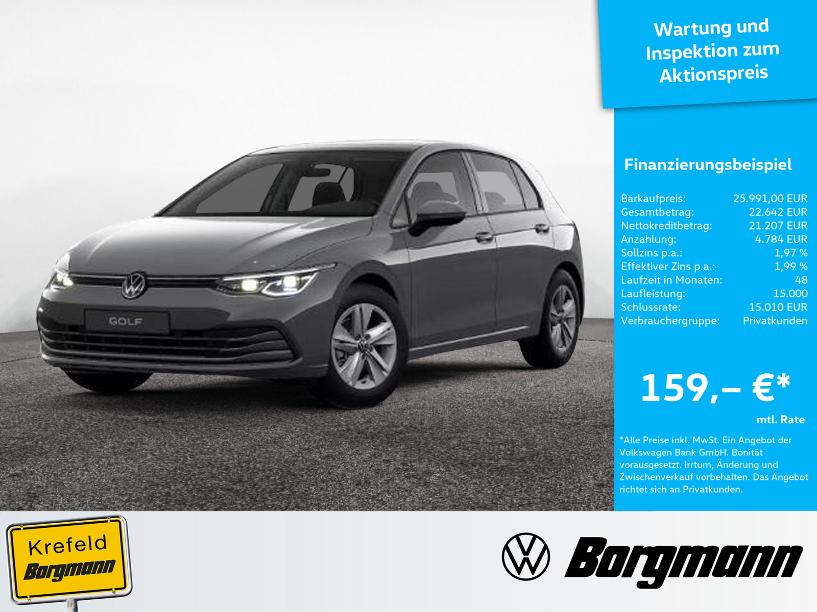 VW Golf VIII 1.5 TSI Life