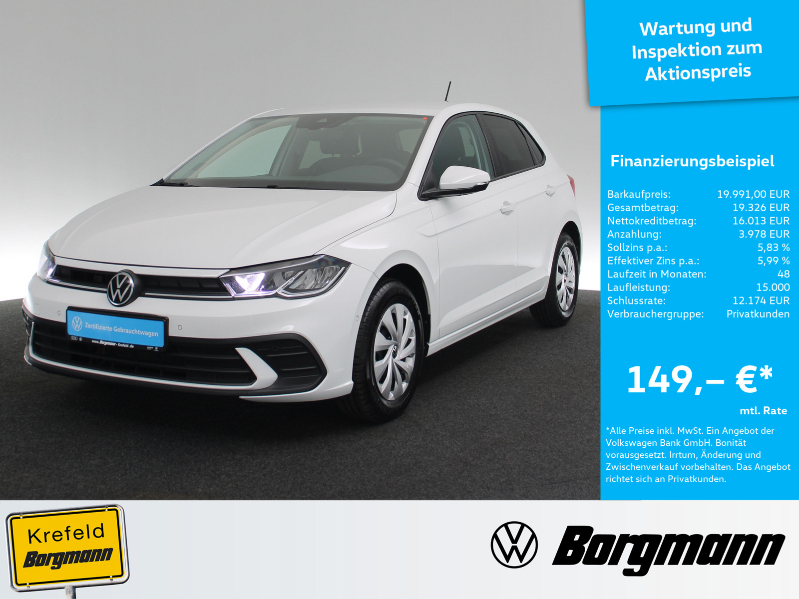 VW Polo 1.0 TSI Life