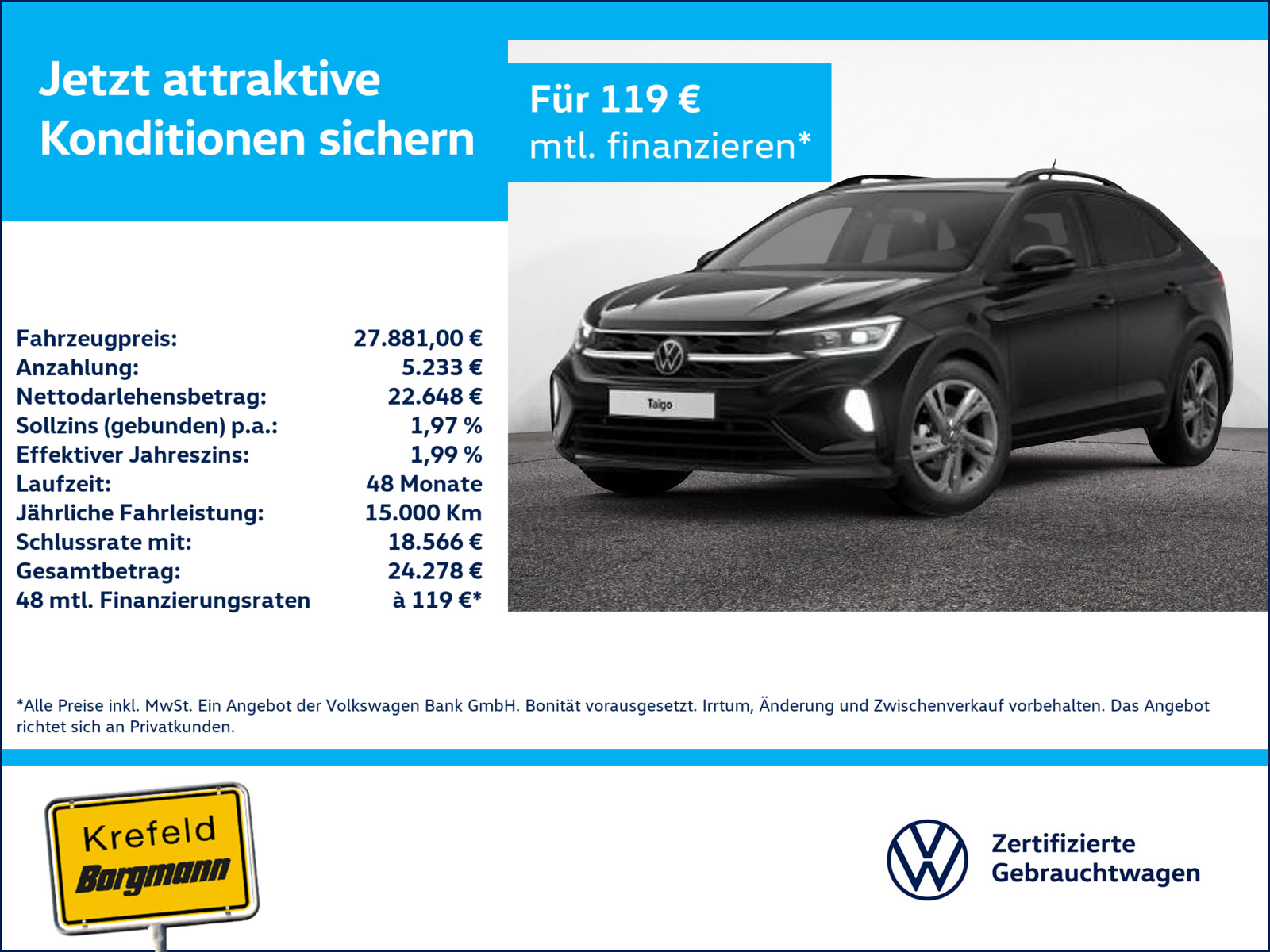VW Taigo 1.5 TSI R-Line