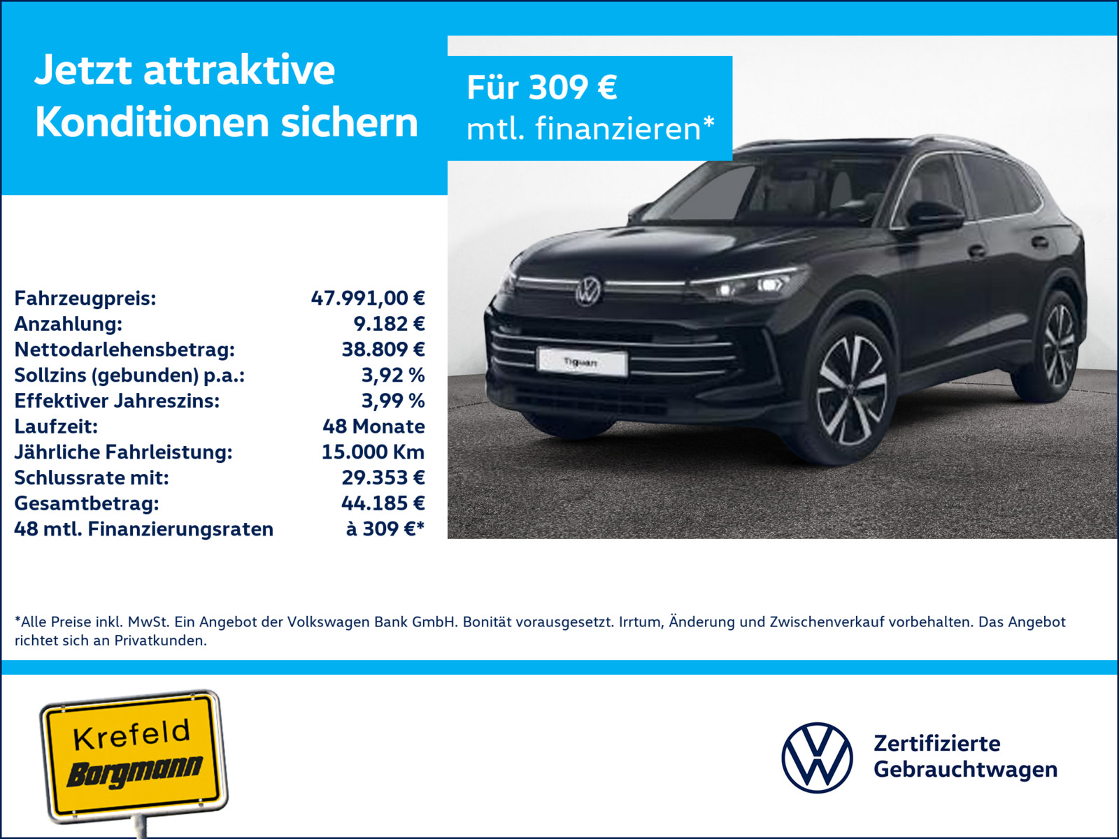 VW Tiguan 2.0 TDI Elegance