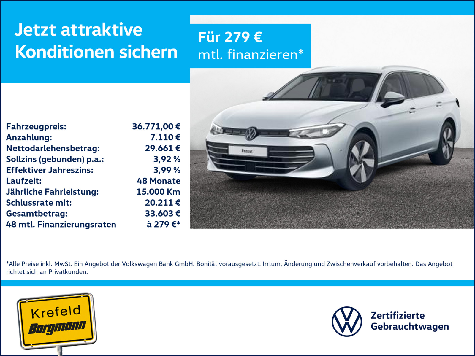 VW Passat 1.5 eTSI Business