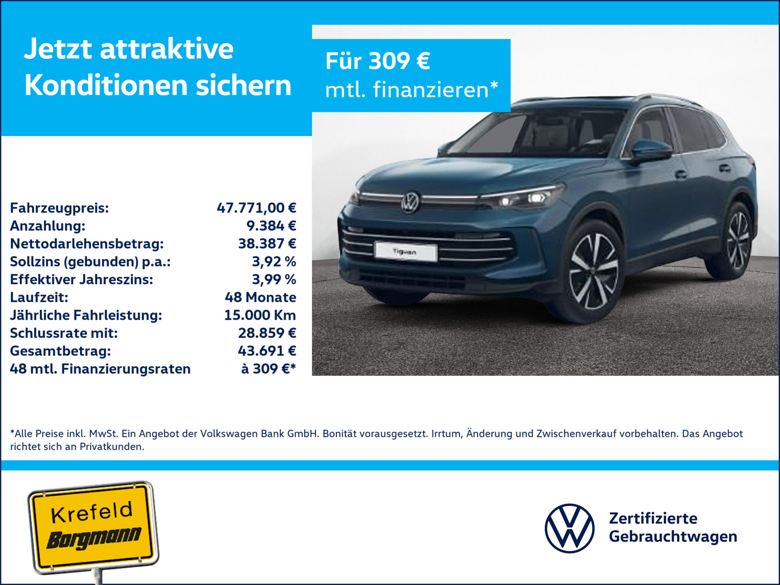 VW Tiguan 2.0 TDI Elegance