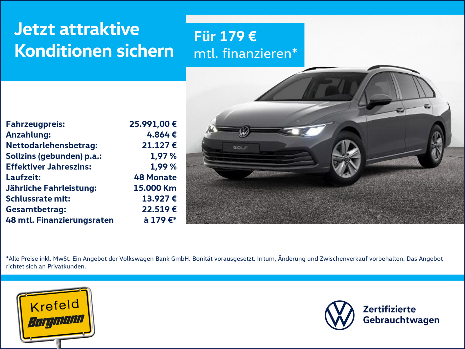 VW Golf VIII 1.0 TSI Life