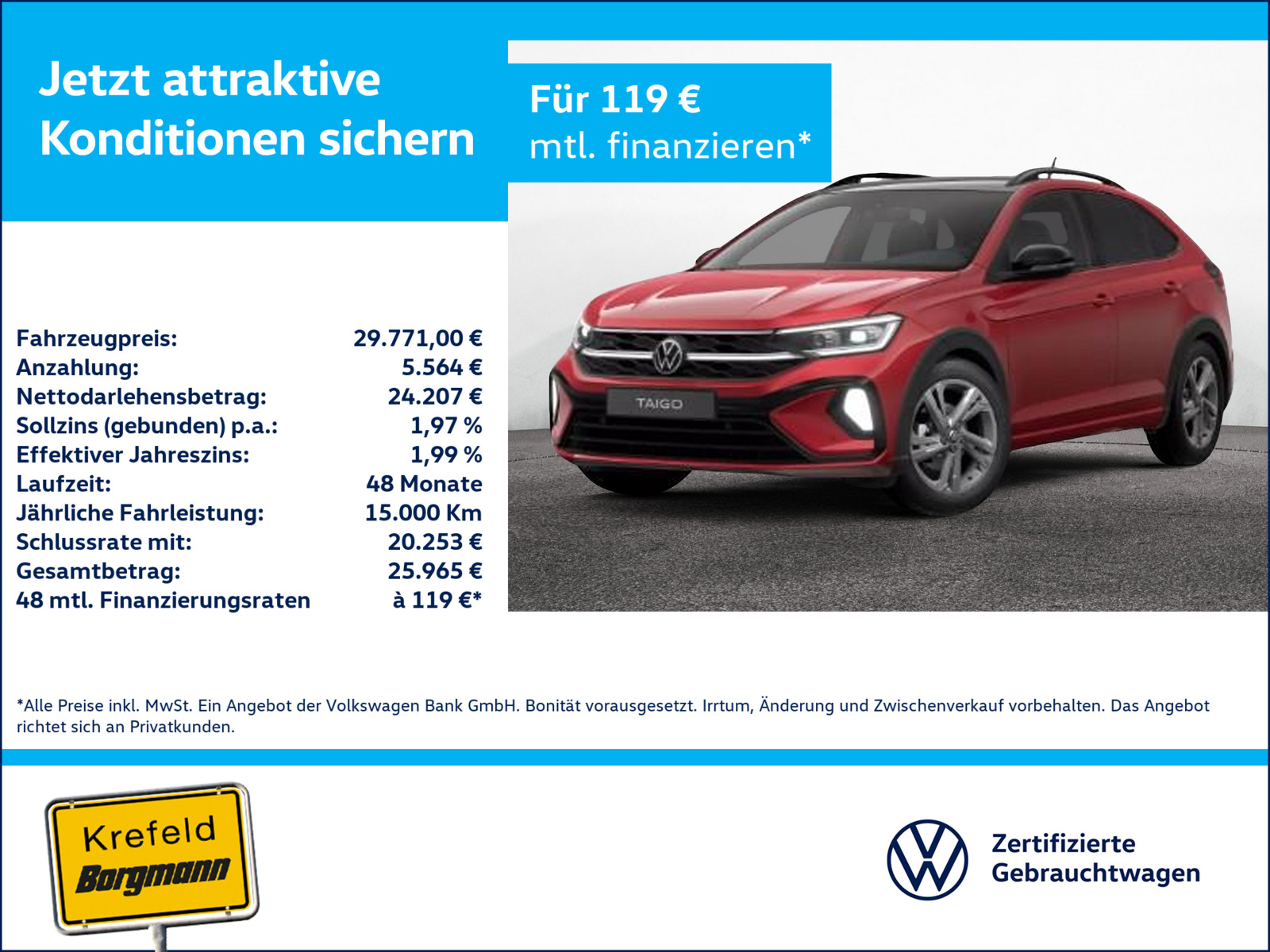 VW Taigo 1.5 TSI R-Line