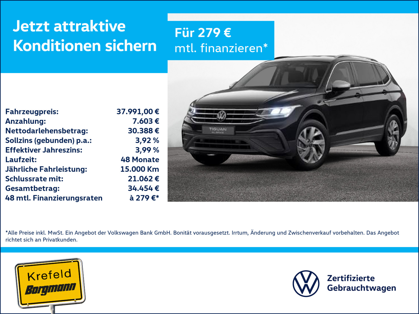VW Tiguan Allspace 1.5 TSI ACT Life