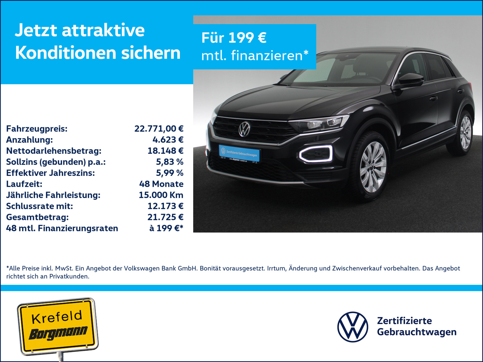 VW T-Roc 1.5 TSI Sport