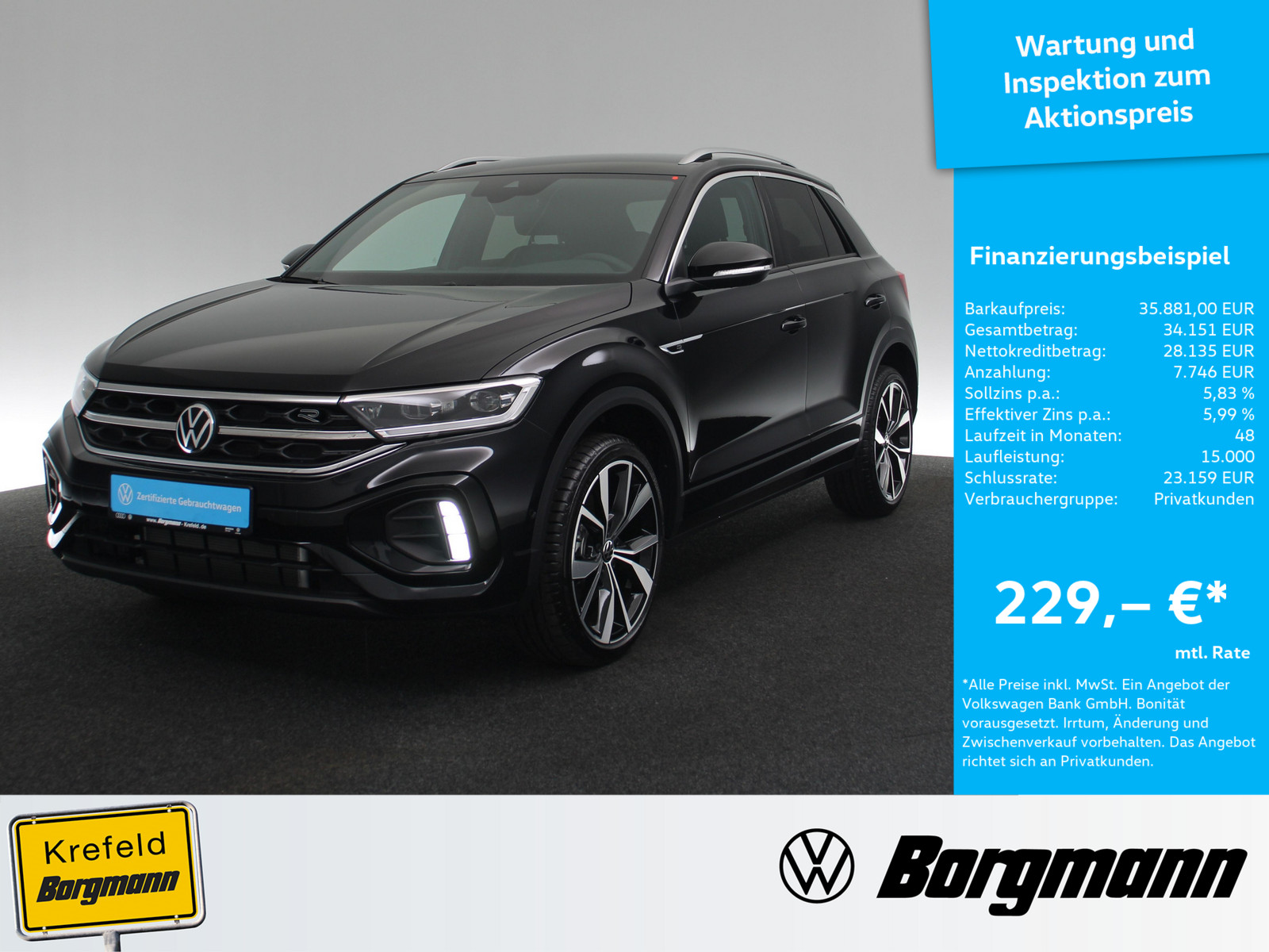 VW T-Roc 1.5 TSI R-Line
