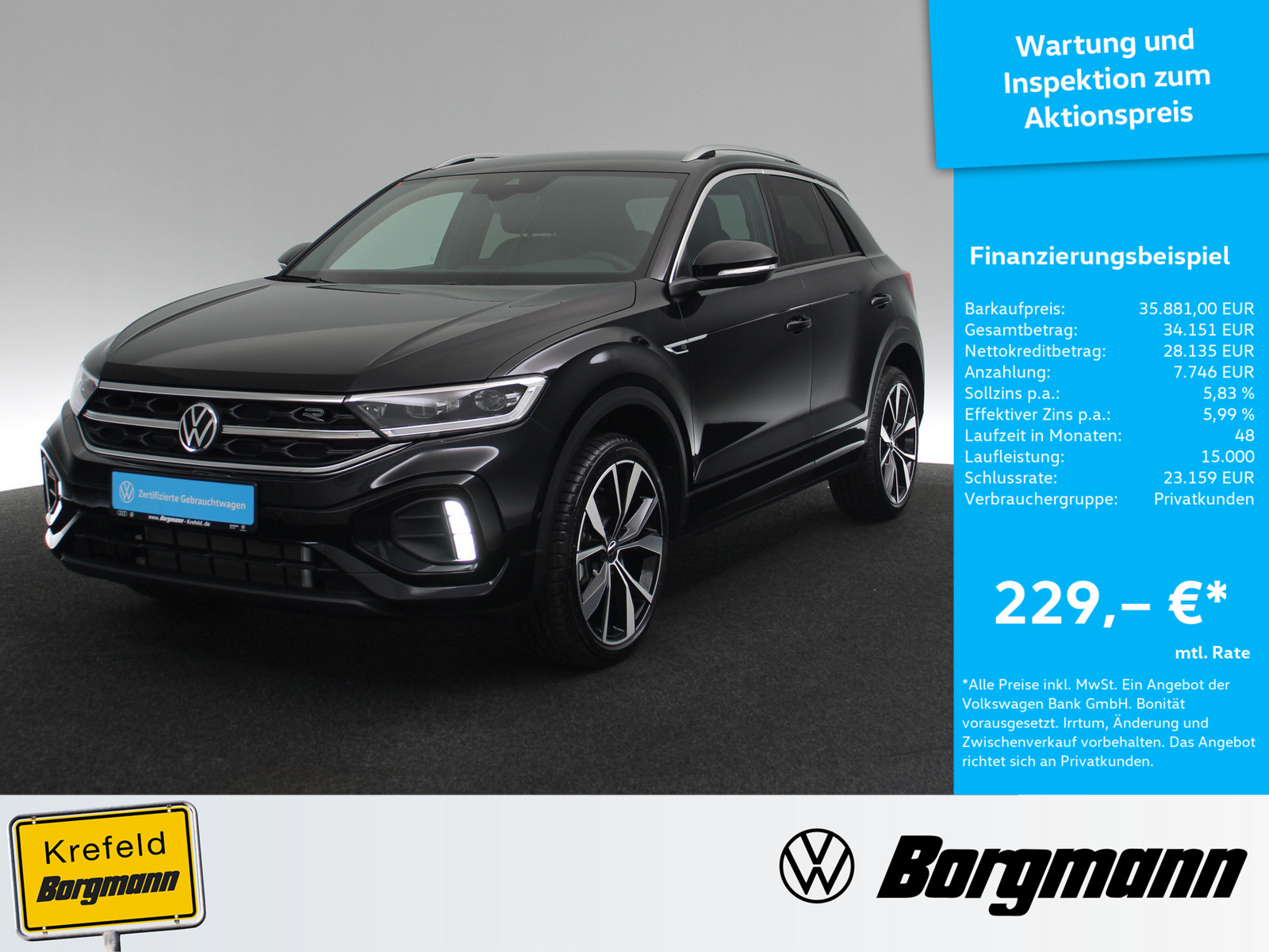 VW T-Roc 1.5 TSI R-Line