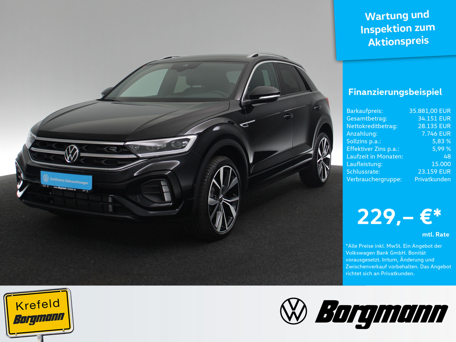 VW T-Roc 1.5 TSI R-Line