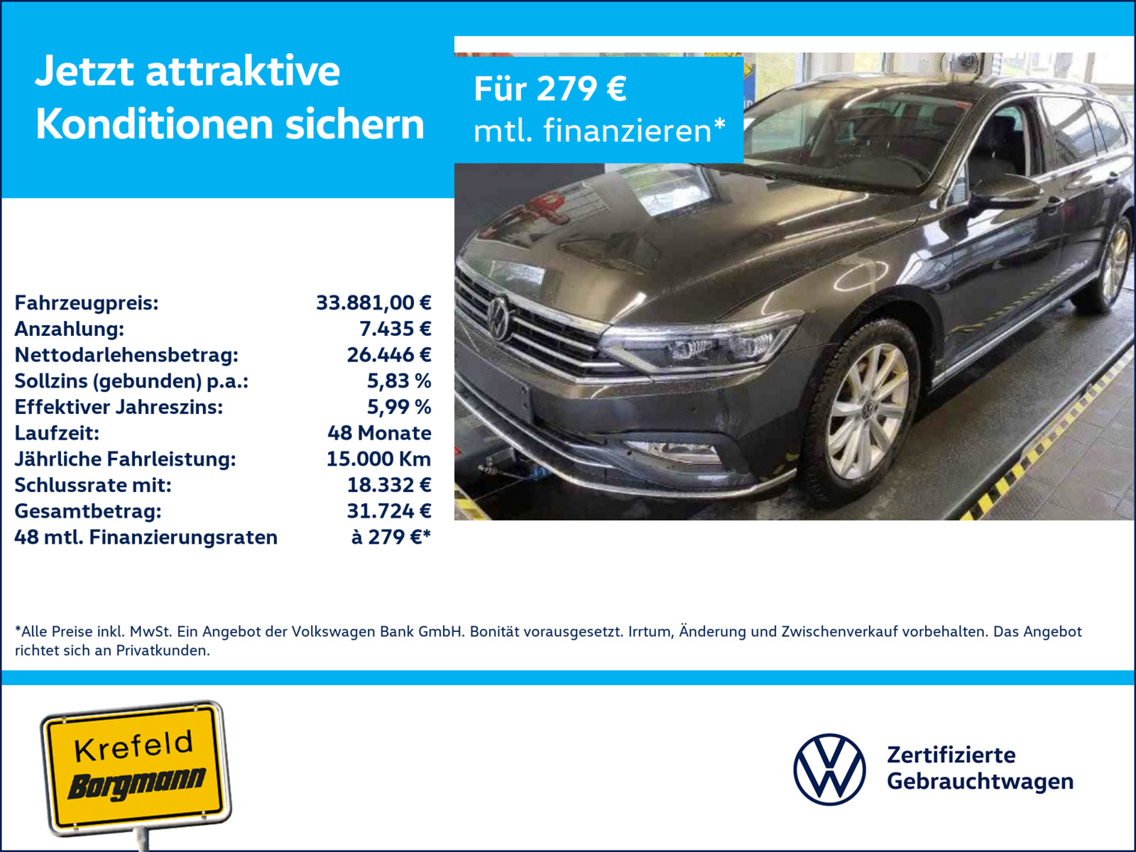 VW Passat Variant 2.0 TSI Elegance