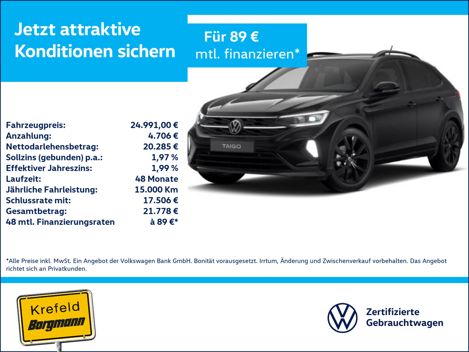 VW Taigo 1.0 TSI R-Line