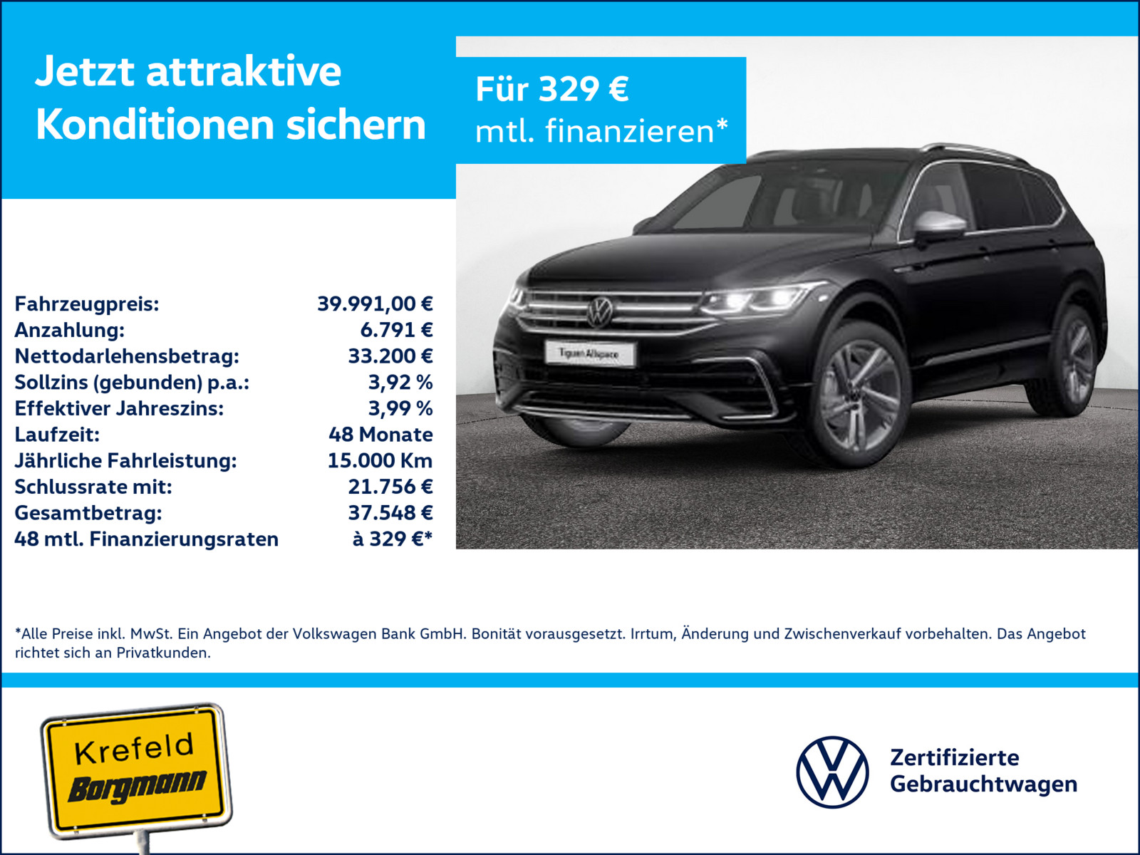 VW Tiguan Allspace 2.0 TDI R-Line