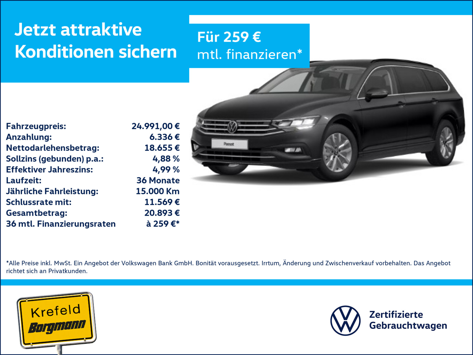 VW Passat Variant 2.0 TDI Business