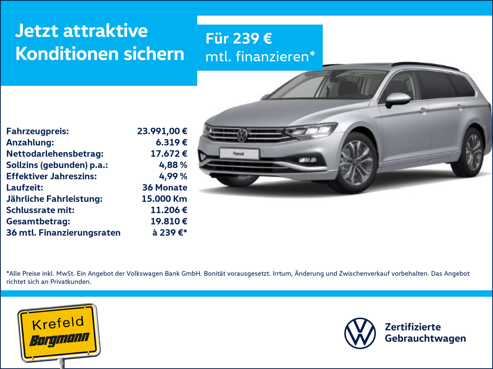 VW Passat Variant 2.0 TDI Business