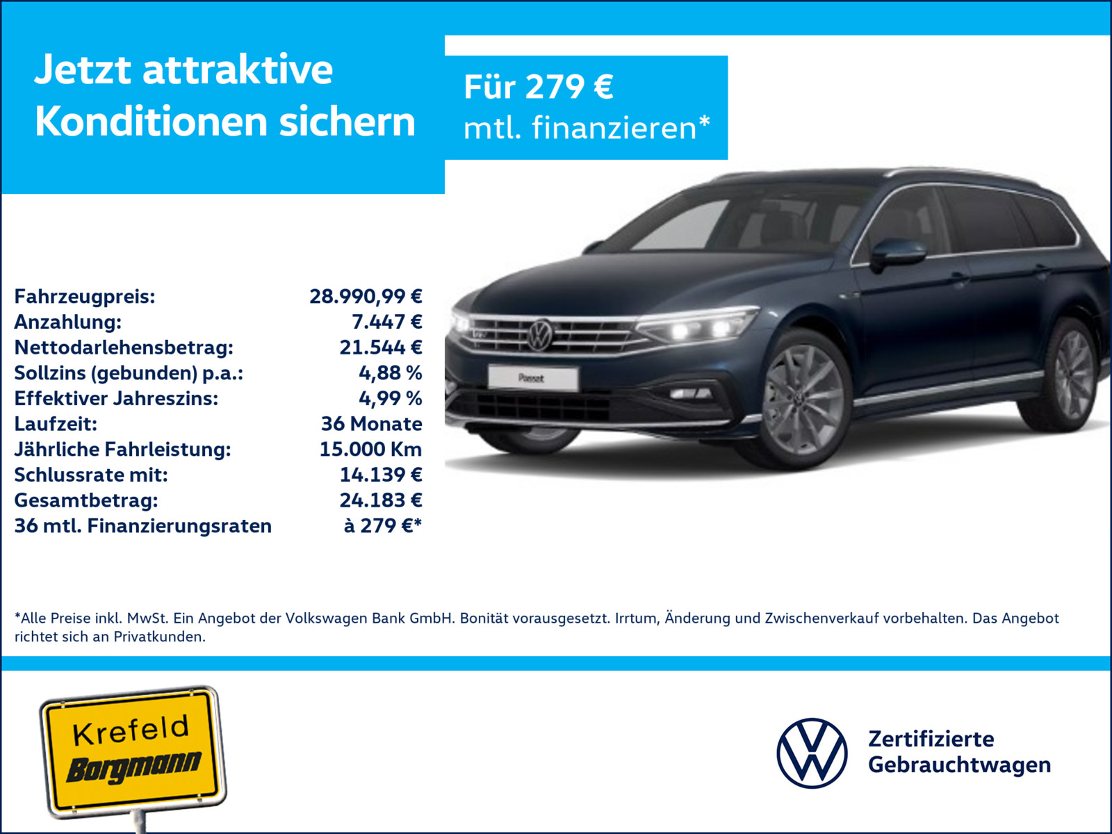 VW Passat Variant 2.0 TDI Elegance