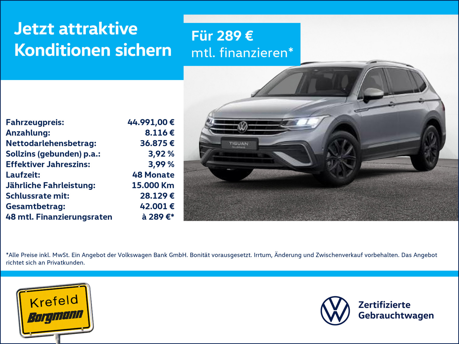 VW Tiguan Allspace 2.0 TDI Move