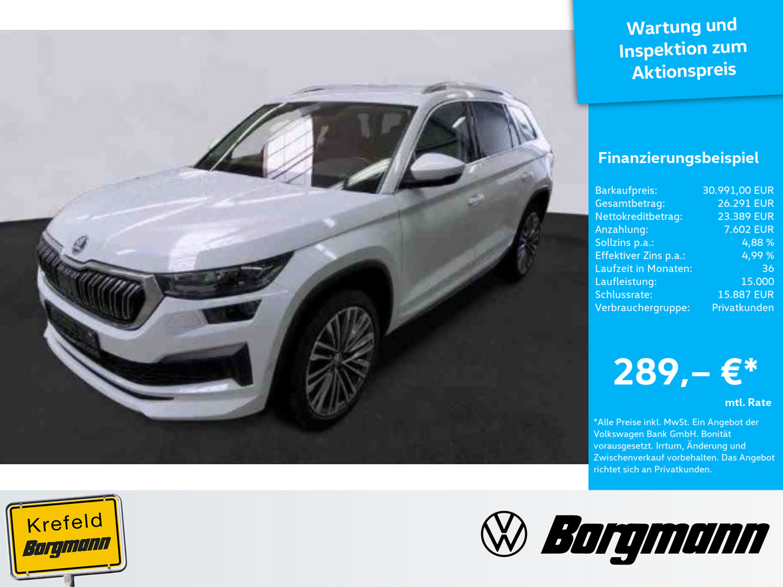 SKODA Kodiaq 2.0 TDI L&K 4x4