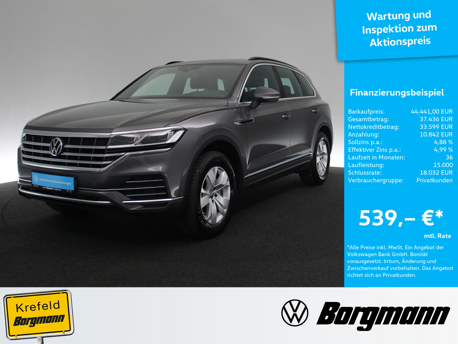 VW Touareg 3.0 V6 TDI Atmosphere