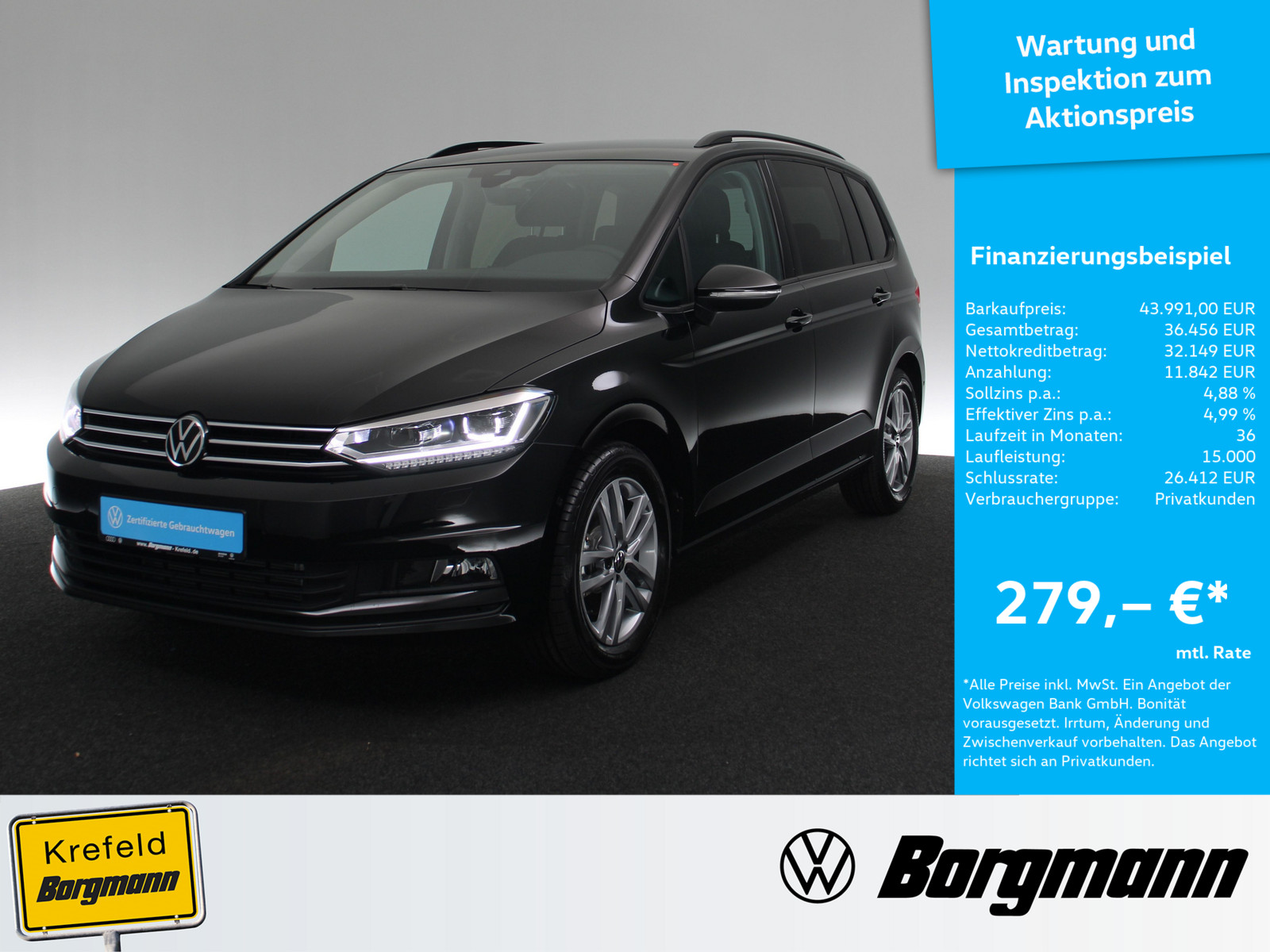 VW Touran 2.0 TDI Comfortline