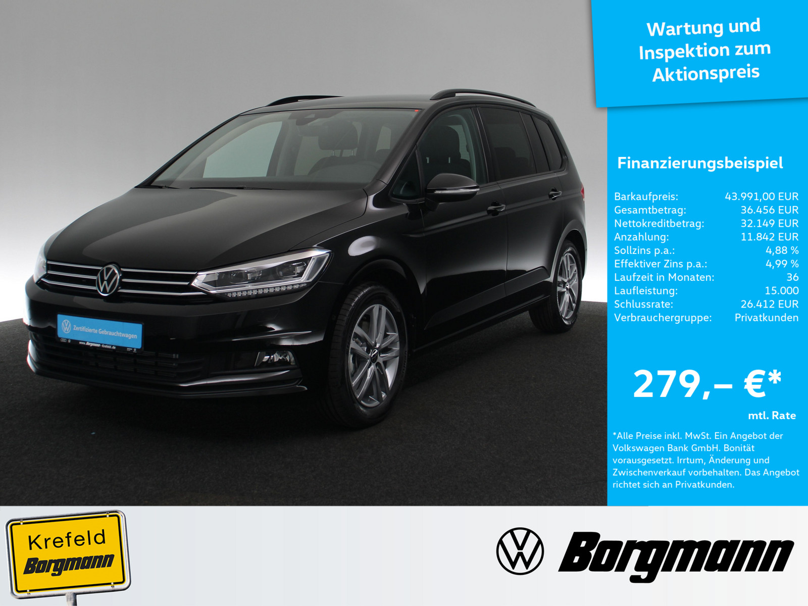 VW Touran 2.0 TDI Comfortline