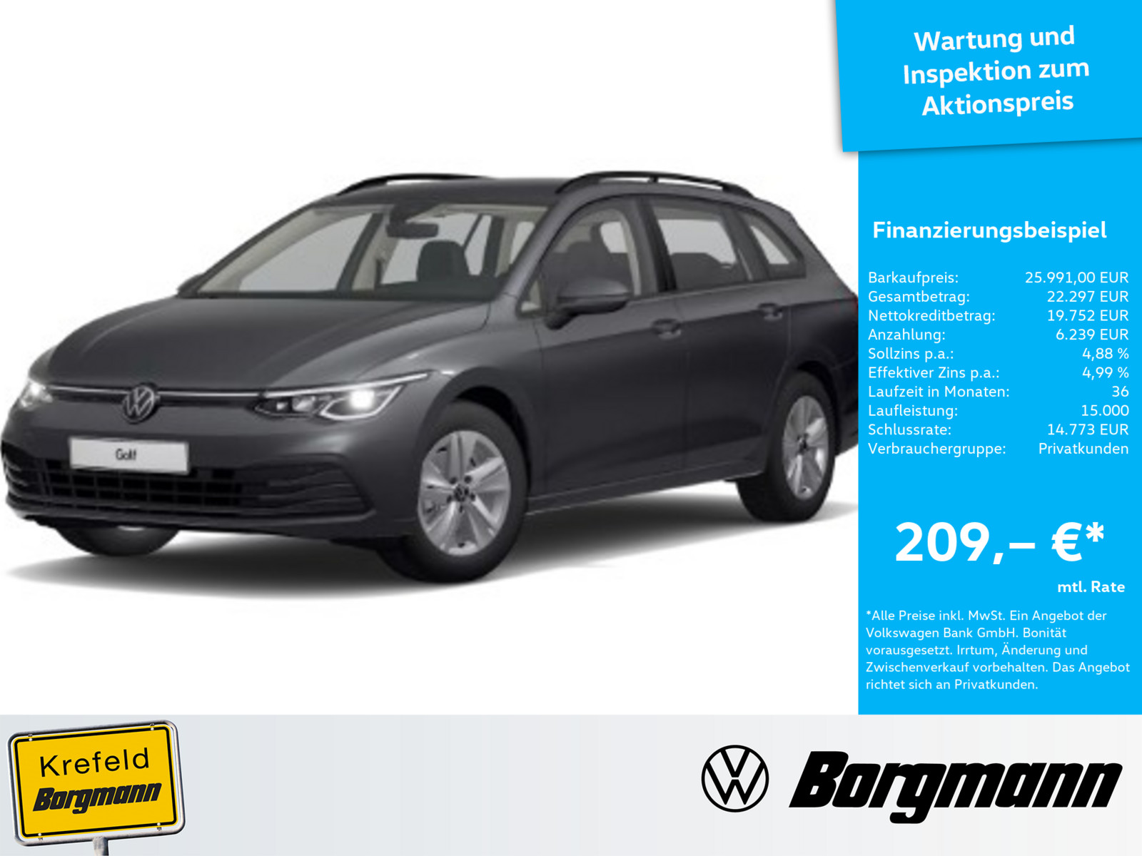VW Golf VIII 1.5 eTSI Life