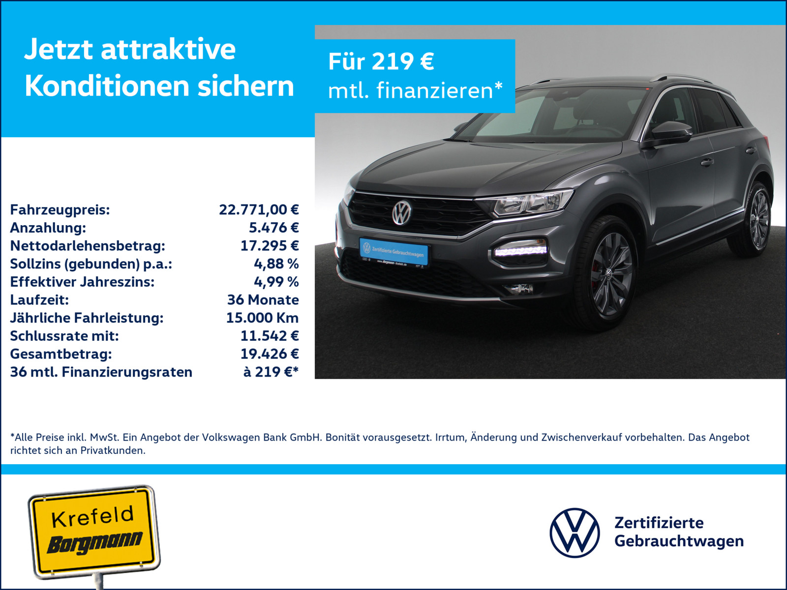 VW T-Roc 1.5 TSI ACT Sport