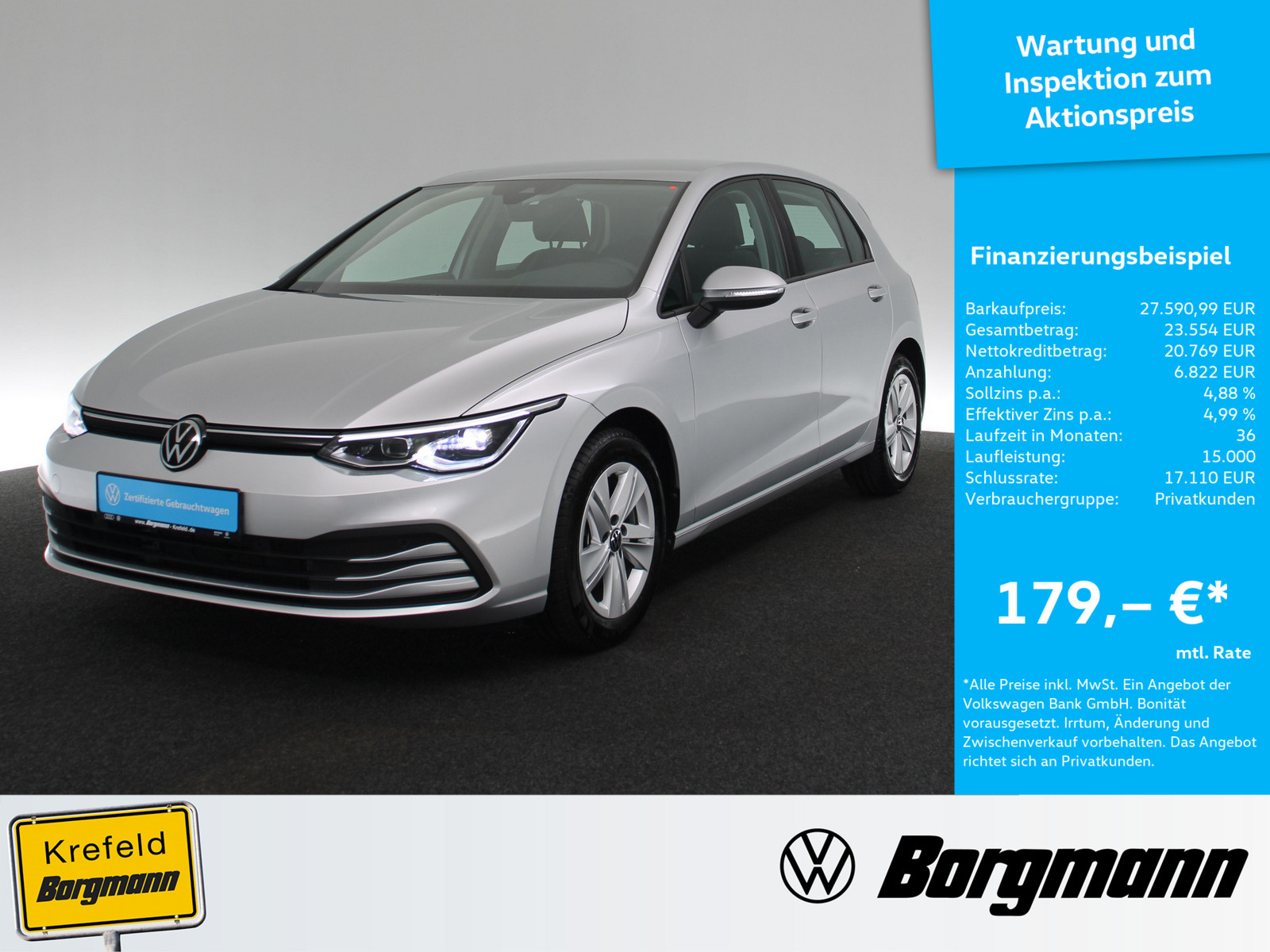 VW Golf VIII 1.5 eTSI Life