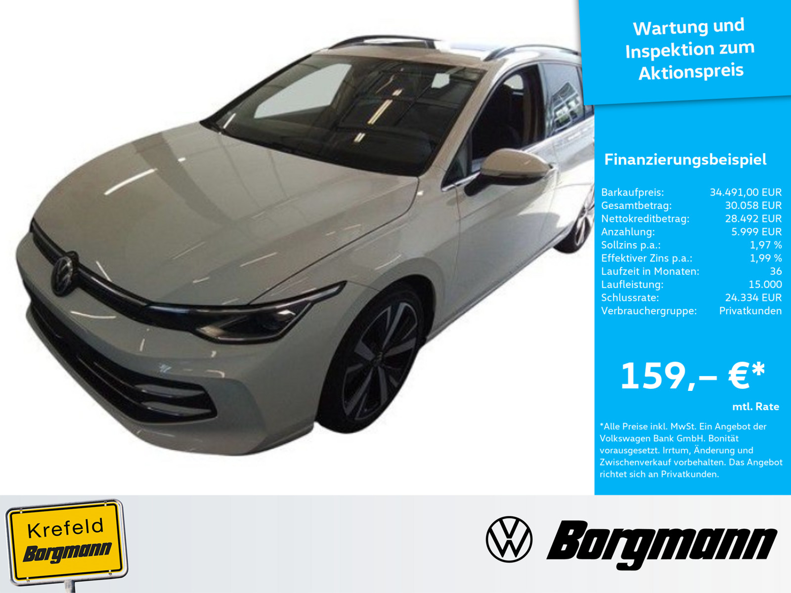 VW Golf VIII 1.5 eTSI Style