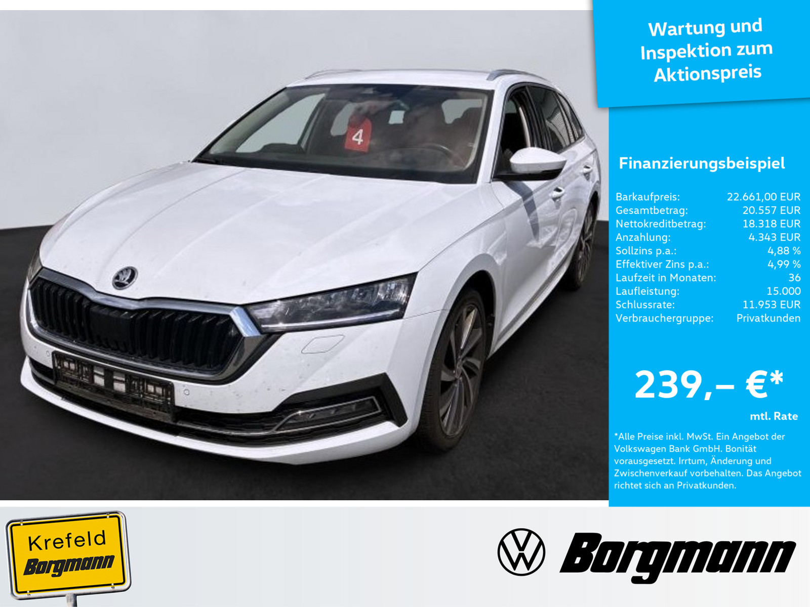 SKODA Octavia Combi 2.0 TDI DPF Style