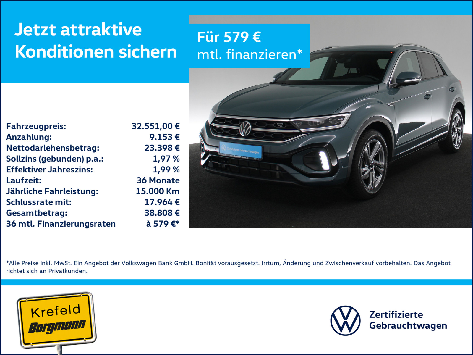 VW T-Roc 1.5 TSI R-Line