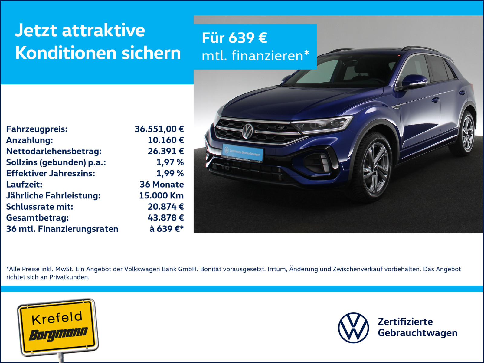 VW T-Roc 2.0 TSI R-Line 4Motion